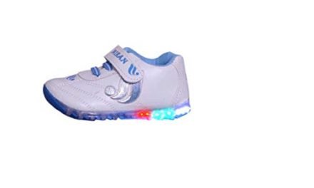 Fashion Shoes Unisex-Baby’s Sky Blue Modern Shoes -4.5-5 Years