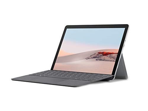 Microsoft Surface GO 2 STQ-00013 10.1-inch Laptop (Gold Processor 4425Y/8GB/128GB SSD/Windows 10 Home in S Mode/Intel UHD 615 Graphics), Platinum