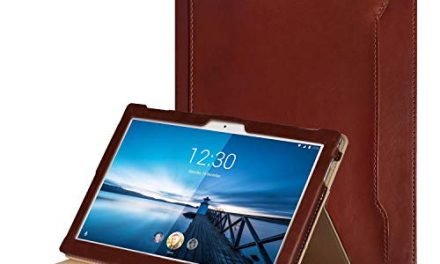 Fastway Folio Flip Stand Case Cover for Lenovo Tab M10 (Full HD) TB-X605/TB-X505 Tablet (Brown)